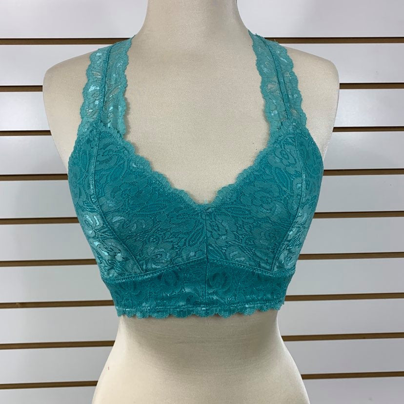 A Teal Lace Bralette