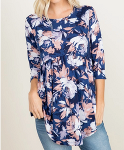 Heimish Floral Baby Doll Top