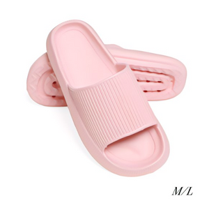 Comfy Luxe Unisex EVA Super Soft Thick Sole Slide Sandals - Pink