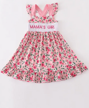Load image into Gallery viewer, &quot;Mama&#39;s Girl&quot; Pink Floral Dress