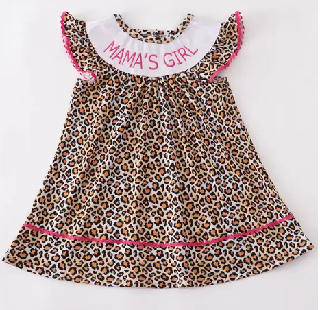 Mama's Girl Leopard Dress
