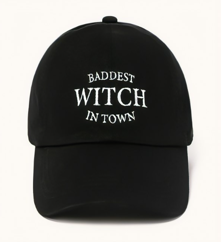 Baddest Witch Embroidered Baseball Cap