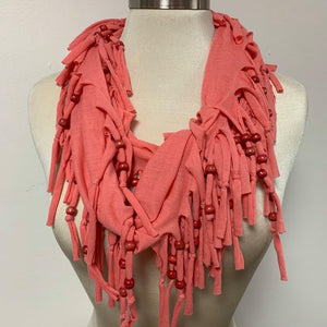 Tassel Scarf With Beads