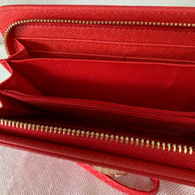 Load image into Gallery viewer, A Red Wristlet Wallet